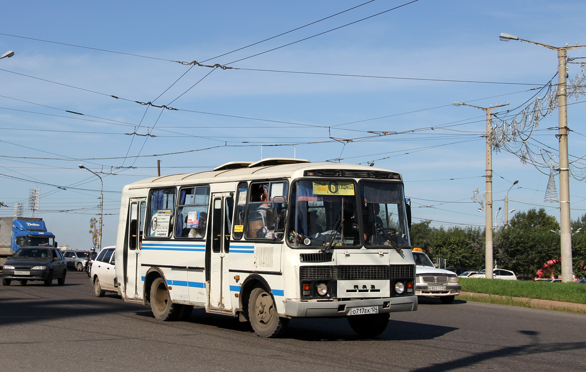 Krasnoyarsk, PAZ-32054 (40, K0, H0, L0) № О 717 ЕК 124