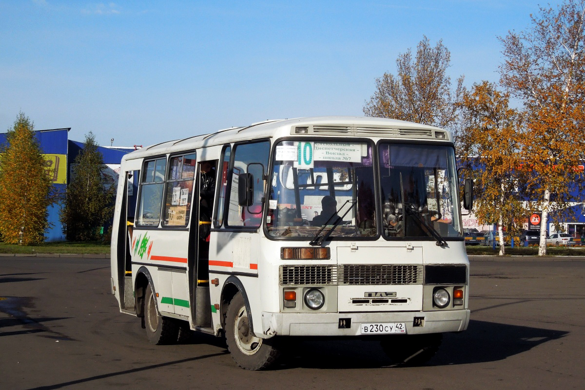 Anzhero-Sudzhensk, PAZ-32054 (40, K0, H0, L0) No. В 230 СУ 42