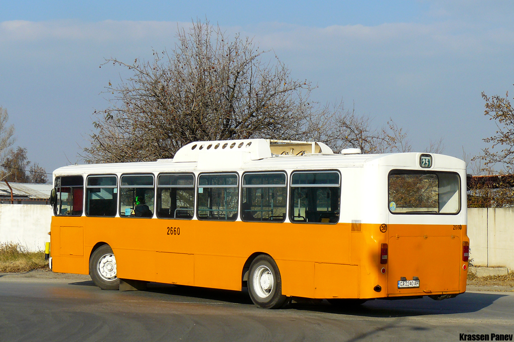 София, Mercedes-Benz O305 № 2660; София — Автобусы — Mercedes-Benz O305