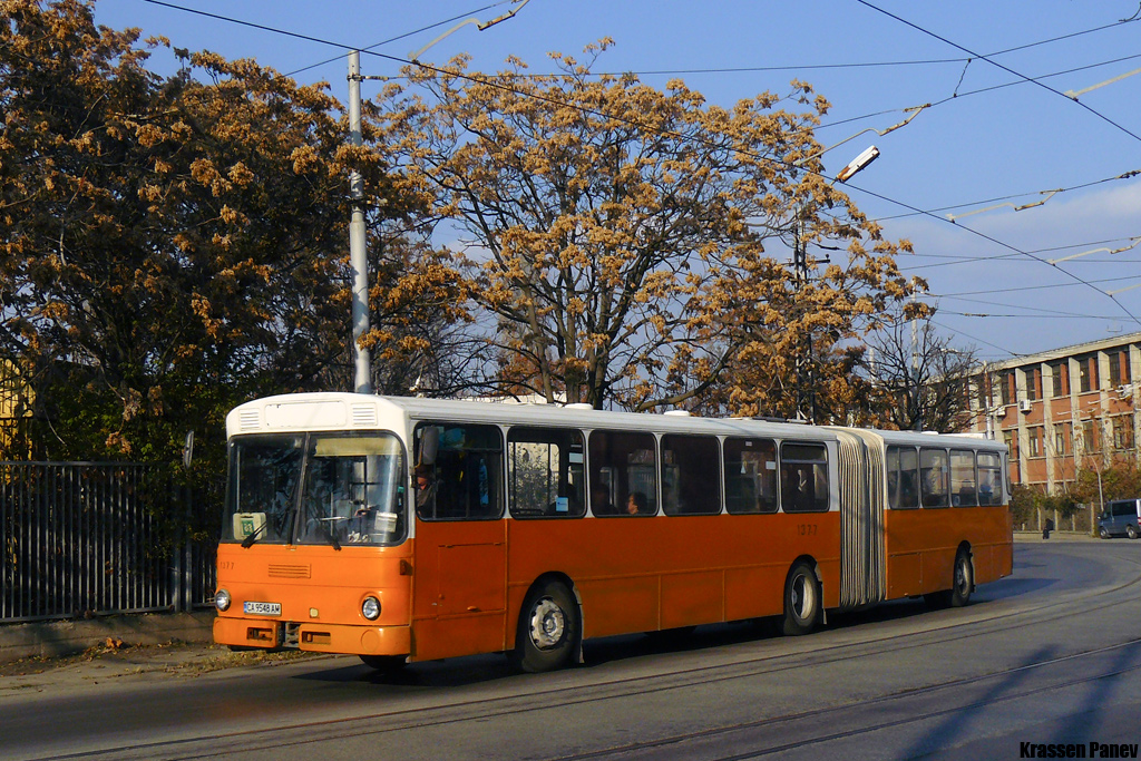Sofia, Mercedes-Benz O305G # 1377; Sofia — Автобусы — Mercedes-Benz O305G