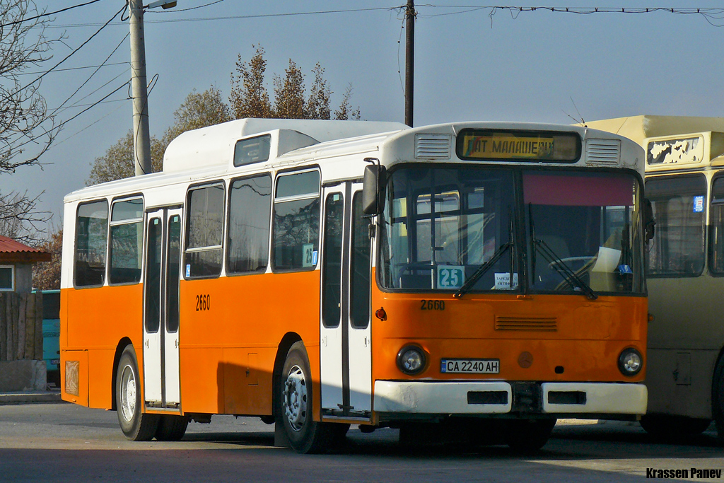 Sofia, Mercedes-Benz O305 Nr. 2660; Sofia — Автобусы — Mercedes-Benz O305