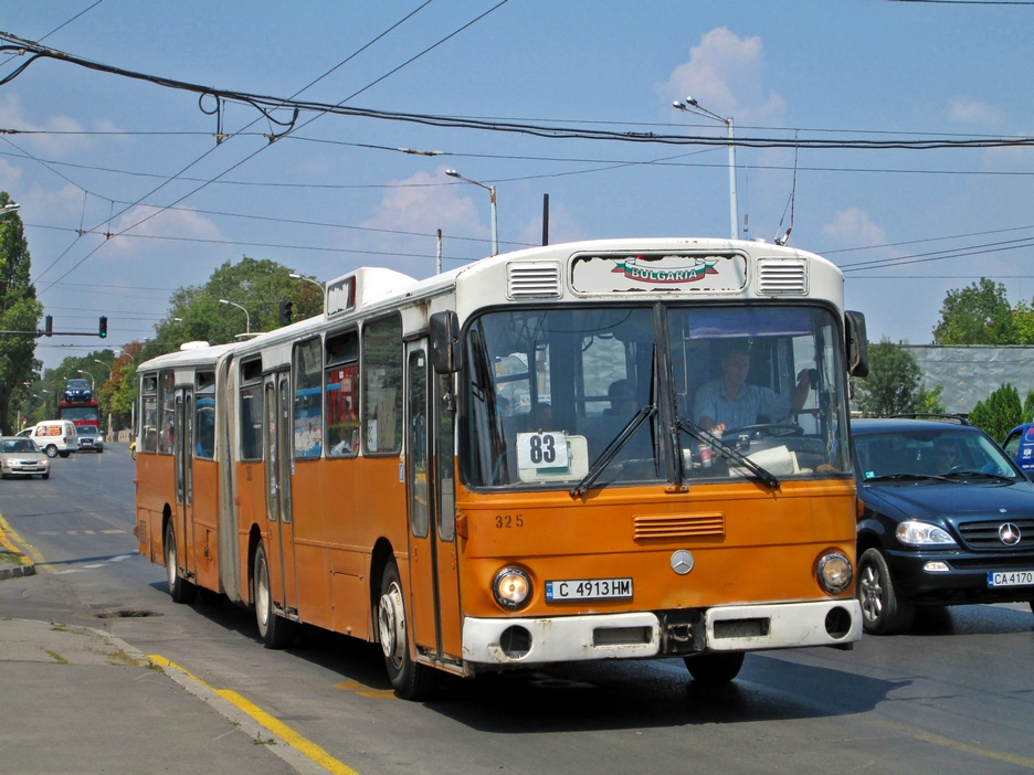 Sofia, Mercedes-Benz O305G № 325; Sofia — Автобусы — Mercedes-Benz O305G