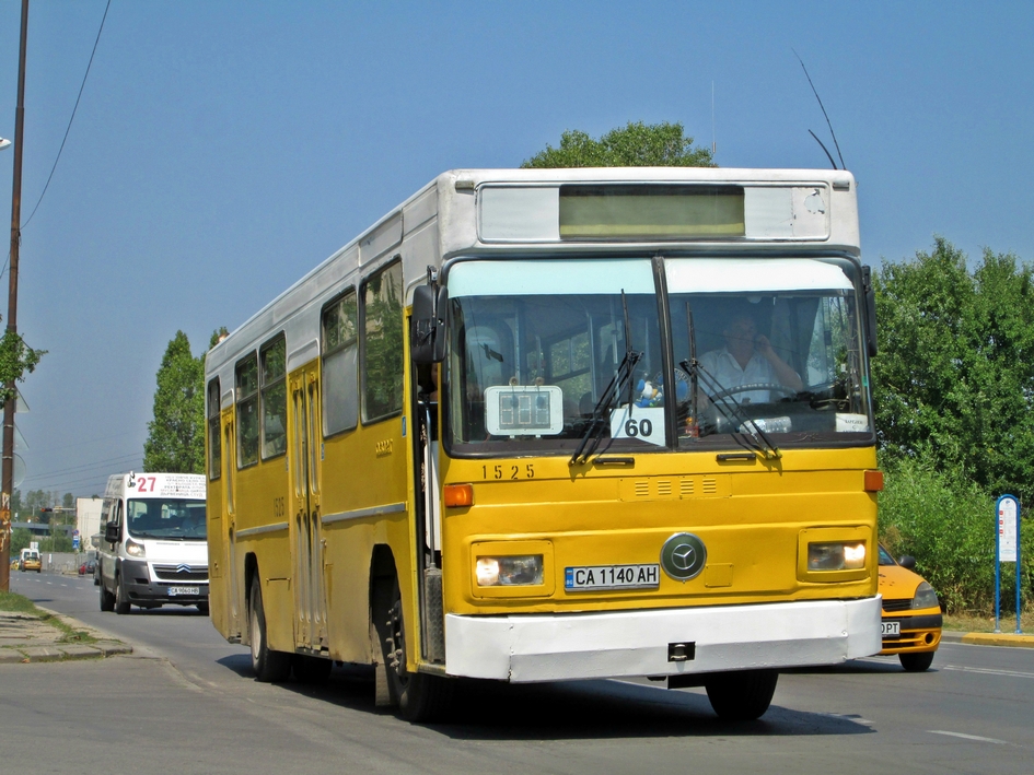 Sofia, Mercedes-Benz O302T # 1525; Sofia — Автобусы — Mercedes-Benz O302T