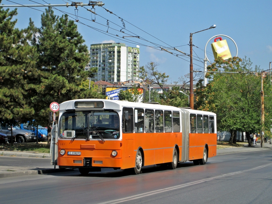 София, Mercedes-Benz O305G № 367; София — Автобусы — Mercedes-Benz O305G