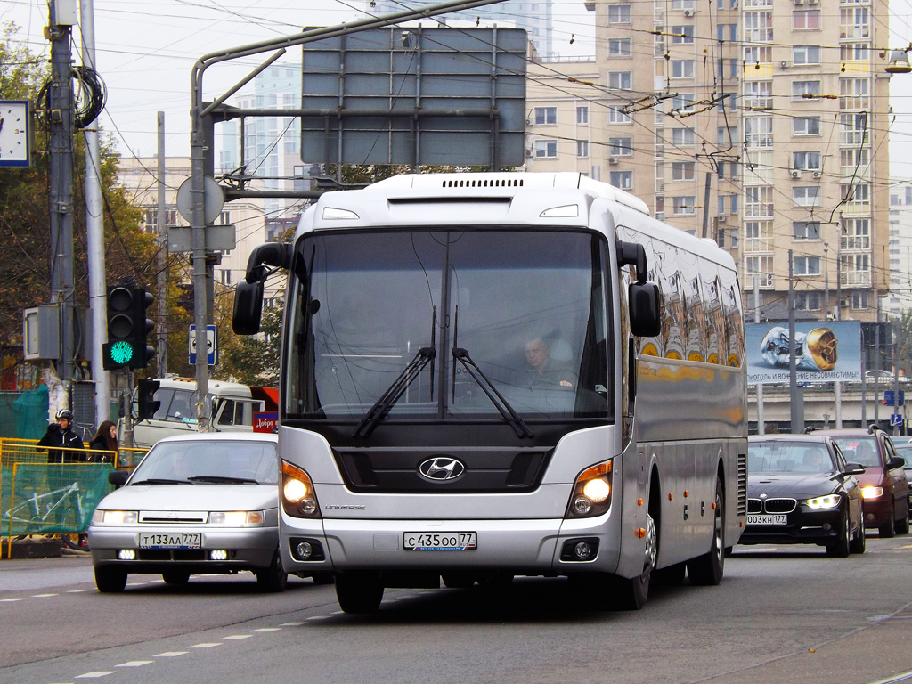 Moscow, Hyundai Universe Space Luxury # С 435 ОО 77