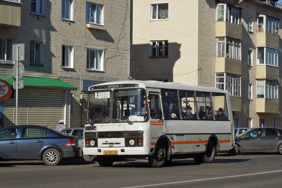 Anzhero-Sudzhensk, PAZ-32054 (40, K0, H0, L0) # АА 600 42
