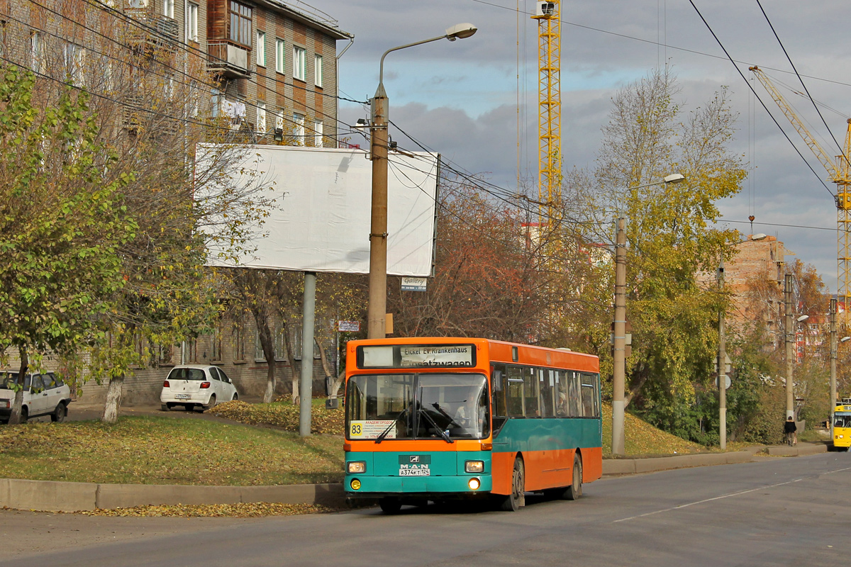 Krasnojarsk, MAN SL202 č. А 374 КТ 124