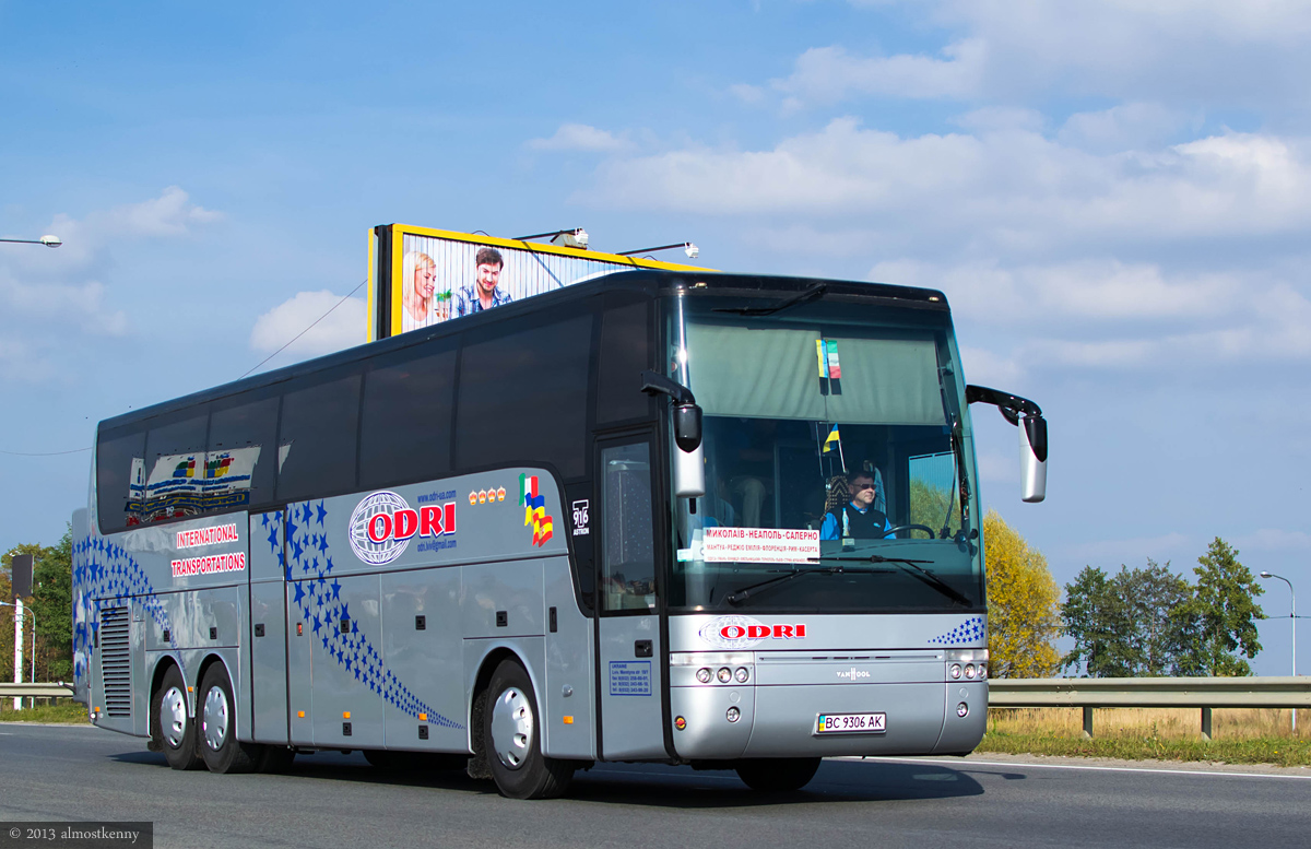 Lviv, Van Hool T916 Astron # ВС 9306 АК