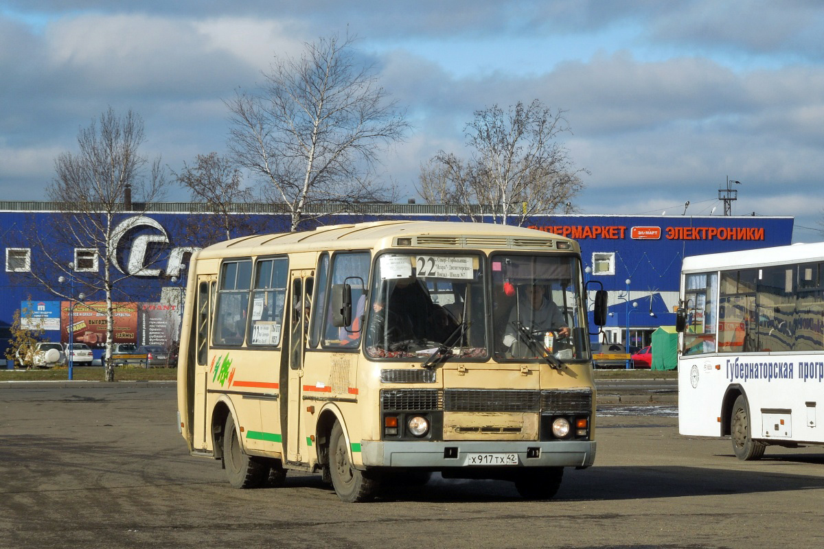 Anzhero-Sudzhensk, PAZ-32054 (40, K0, H0, L0) № Х 917 ТХ 42