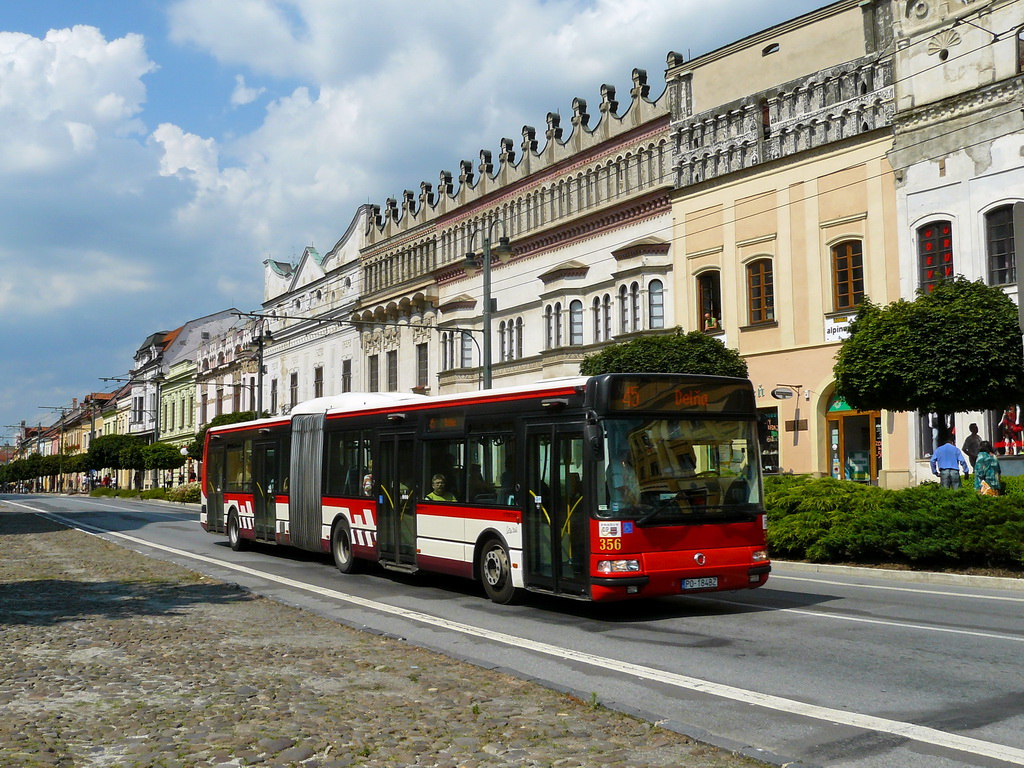 Prešov, Karosa Citybus 18M.2081 (Irisbus) # 356