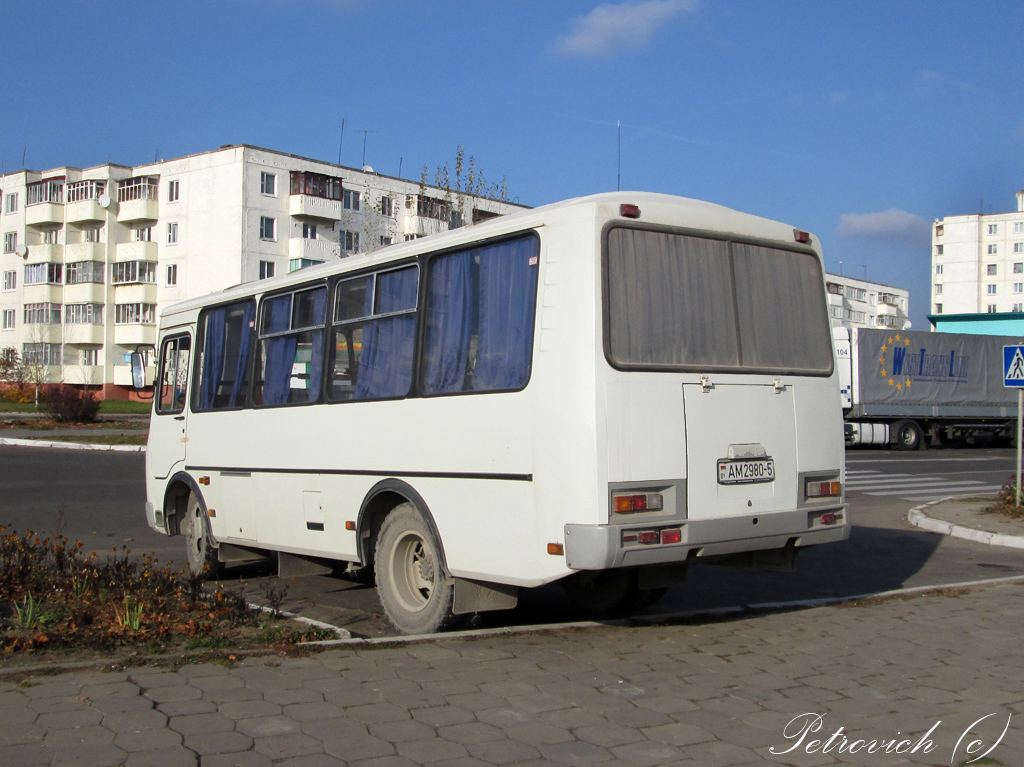 Zhodino, ПАЗ-РАП-32053 # АМ 2980-5