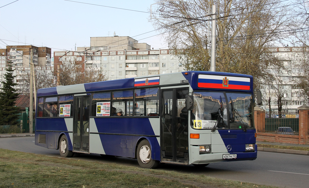 Krasnoyarsk, Mercedes-Benz O405 # А 067 МК 124