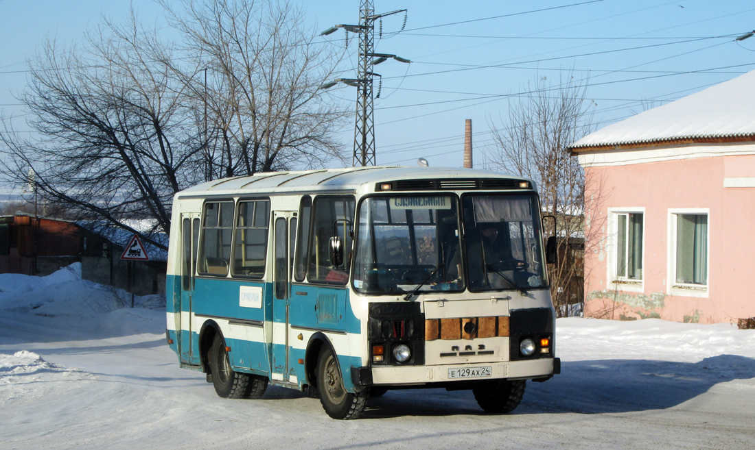 Zheleznogorsk (Krasnoyarskiy krai), PAZ-32051 nr. Е 129 АХ 24