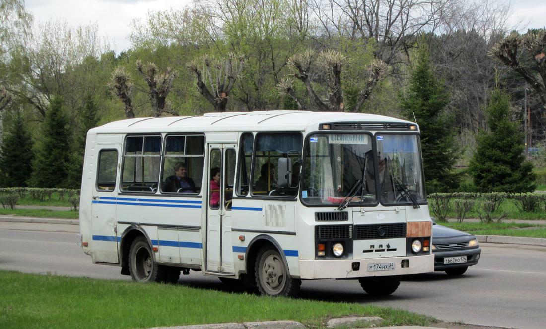 Zheleznogorsk (Krasnoyarskiy krai), PAZ-32053 # Р 174 НХ 24
