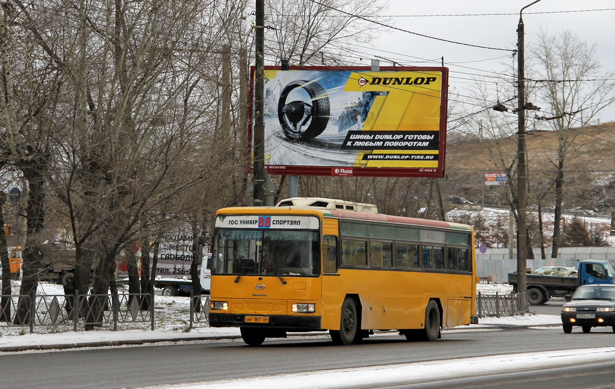 Krasnoyarsk, Daewoo BS106 # АУ 187 24