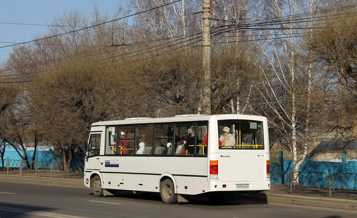 Krasnoyarsk, PAZ-320412-05 (3204CE, CR) nr. Х 609 МВ 124