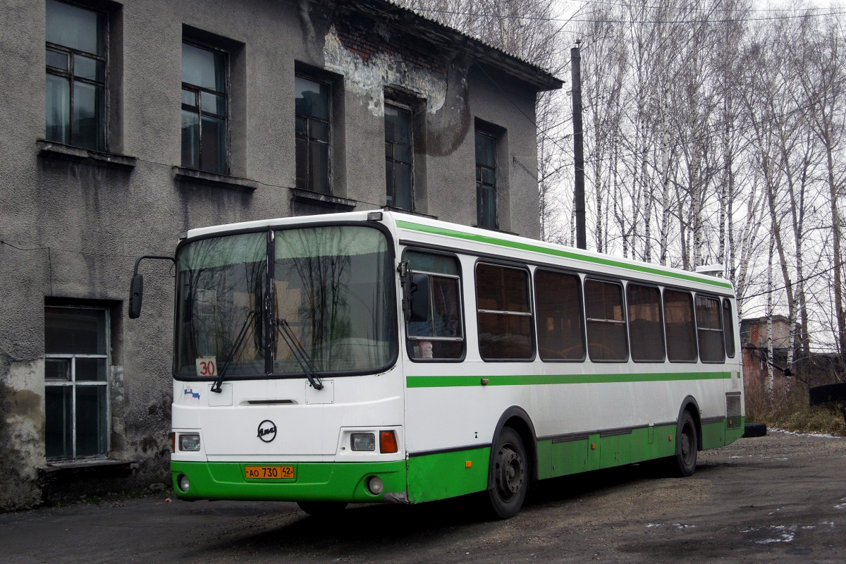 Anzhero-Sudzhensk, LiAZ-5256.35 # АО 730 42