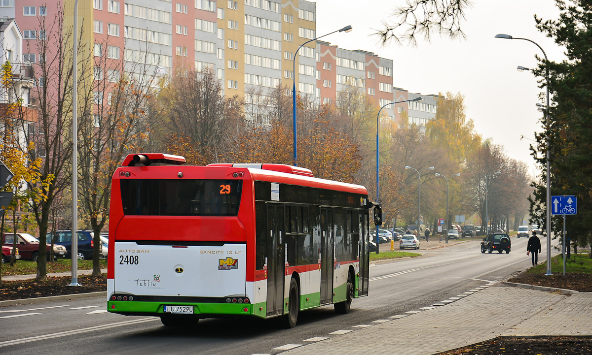 Lublin, Autosan Sancity M12LF # 2408