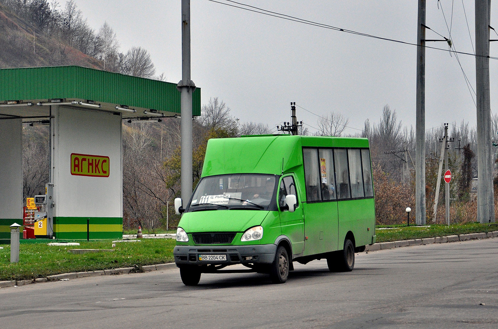 Lisichansk, Ruta 20 № ВВ 2204 СК