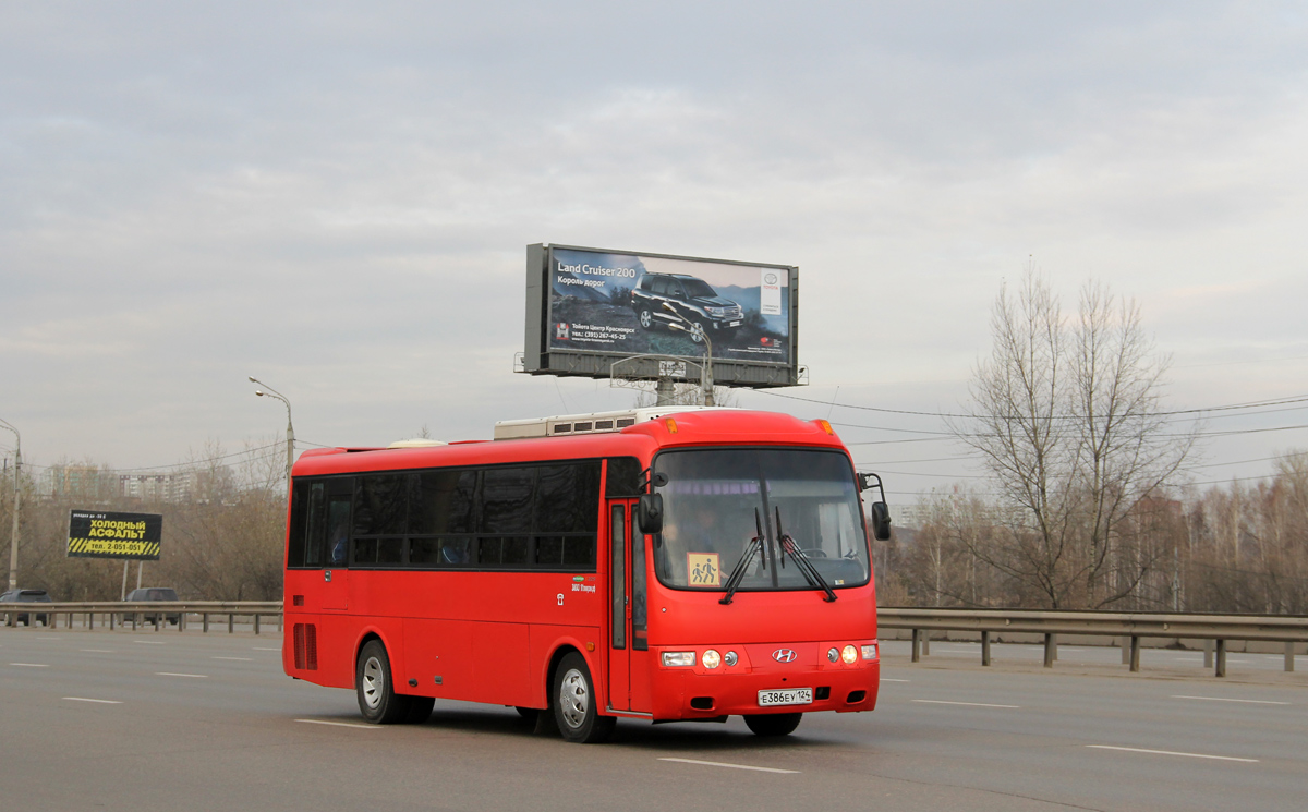 Krasnojarsk, Hyundai AeroTown # Е 386 ЕУ 124
