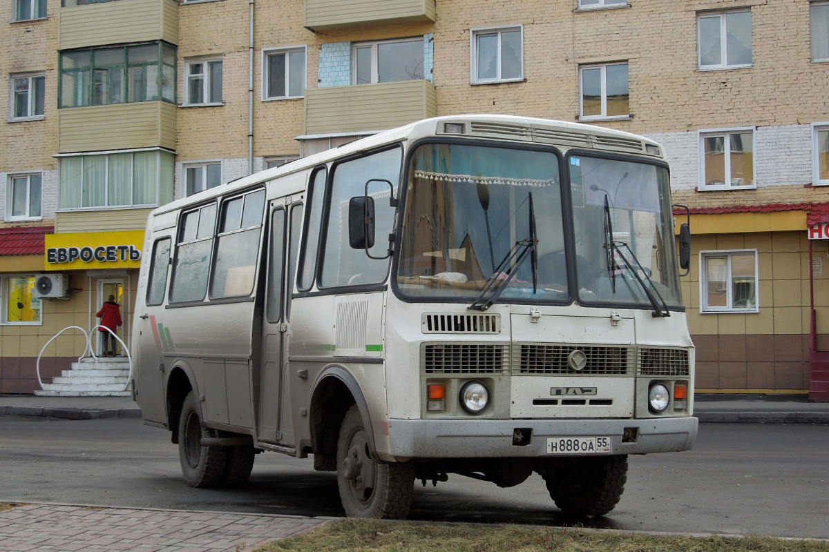 Omsk, PAZ-3206 № Н 888 ОА 55