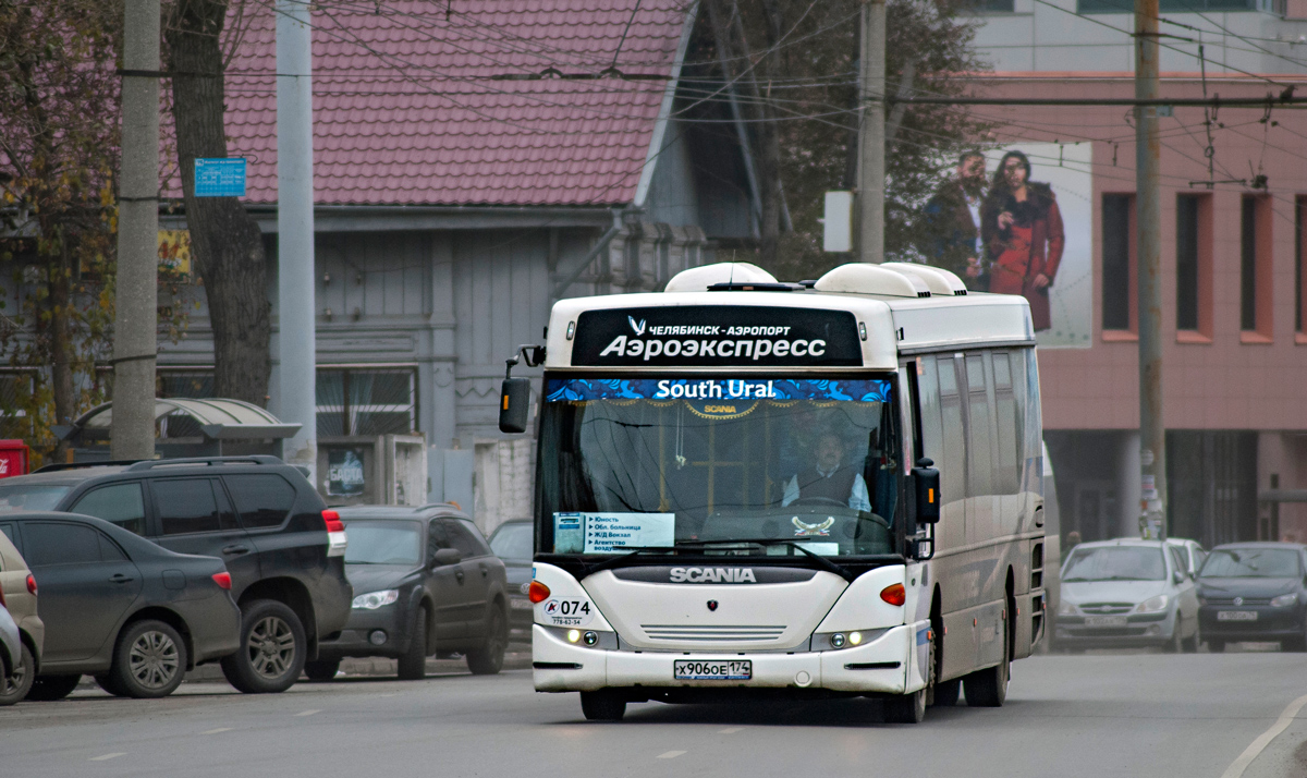 Chelyabinsk, Scania OmniLink CK95UB 4x2LB nr. 074