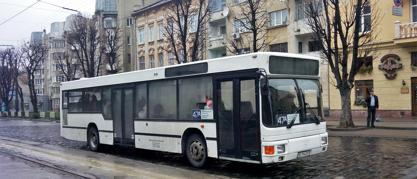 Lviv, MAN A10 NL202.2 № ВС 9144 ВТ
