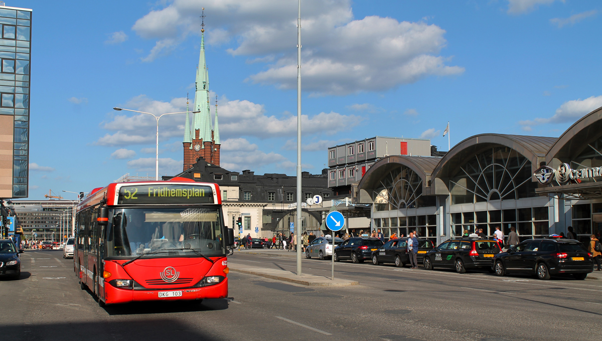 Stockholm, Scania OmniCity CN94UB 4X2EB # 6112