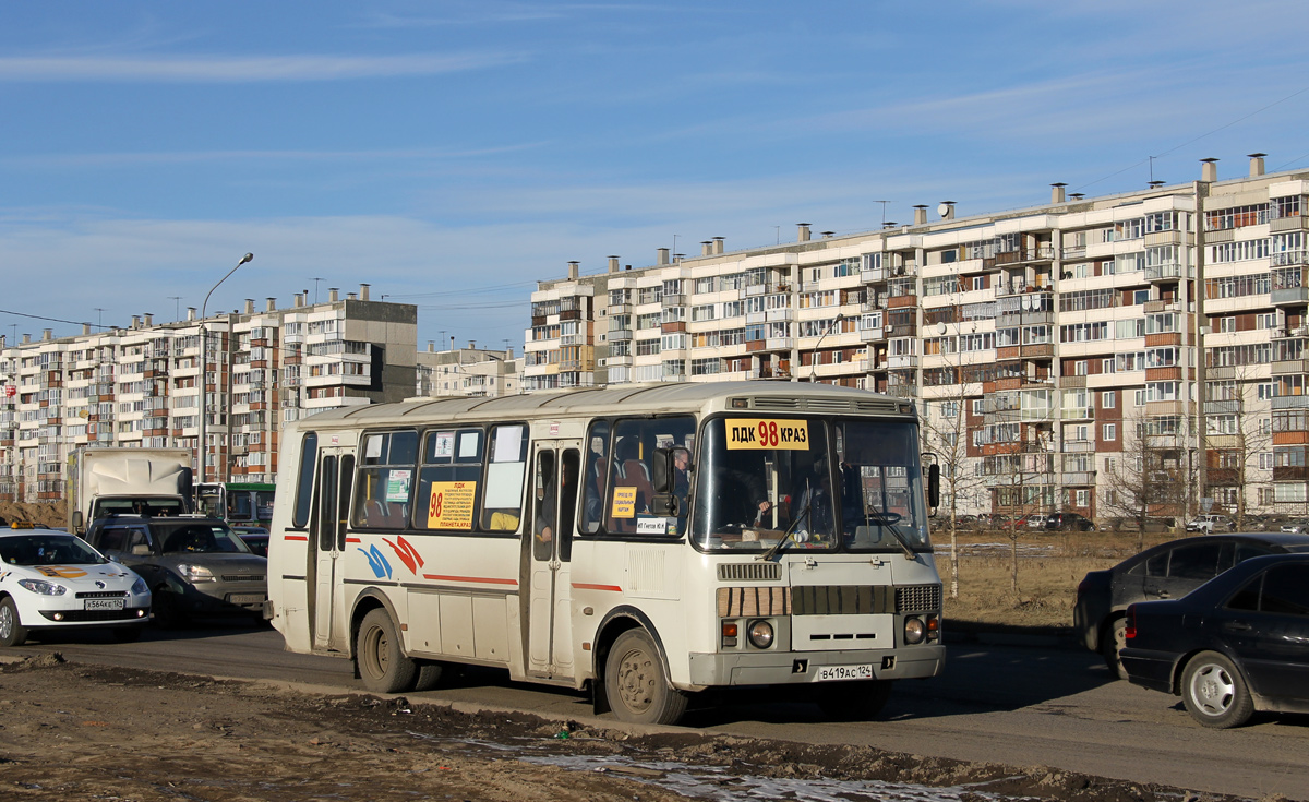 Krasnoïarsk, PAZ-4234 # В 419 АС 124