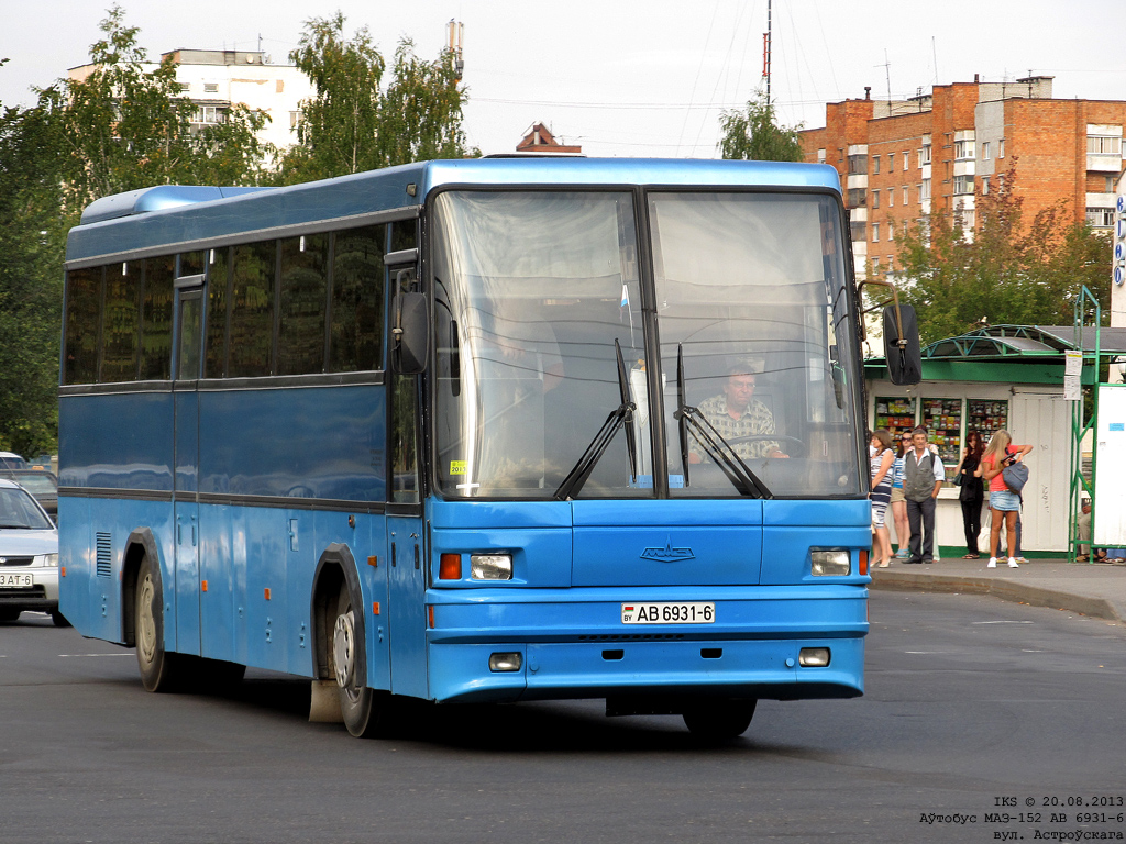 Магілёў, МАЗ-152.А60 № АВ 6931-6