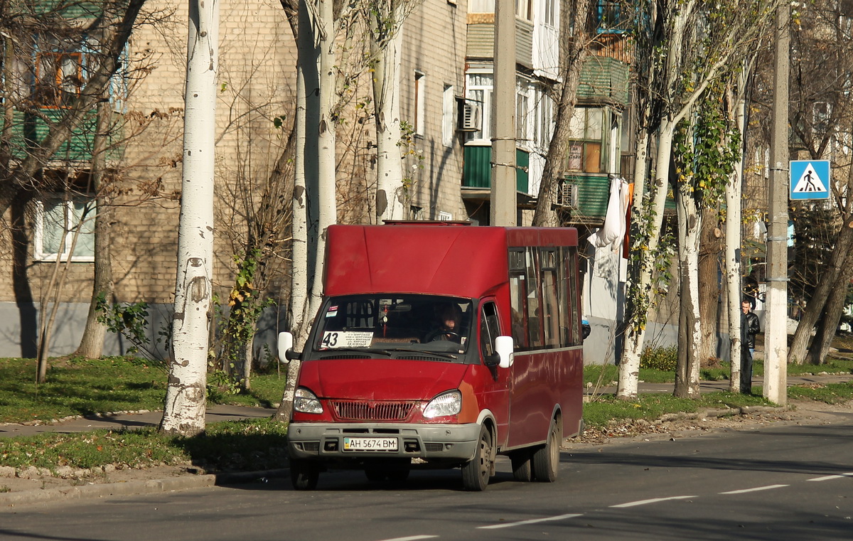 Donetsk, Ruta SPV А048.3 # АН 5674 ВМ