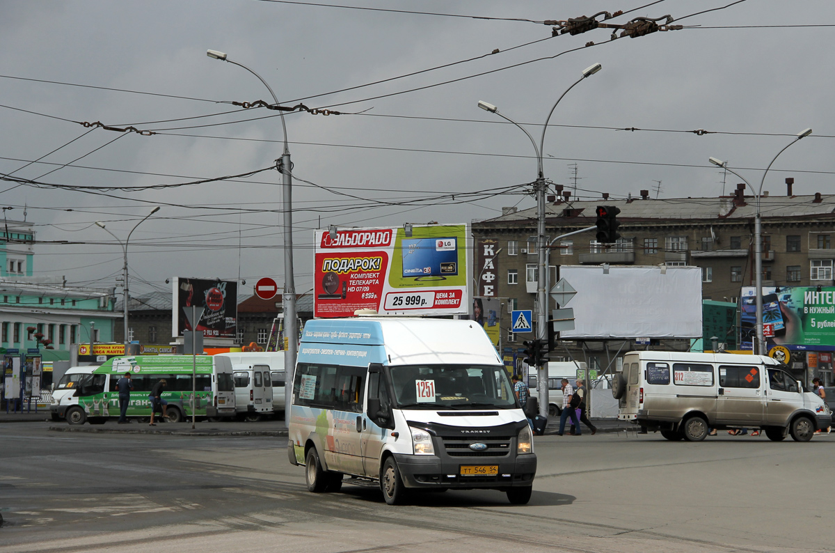Novosibirsk, Nizhegorodets-222702 (Ford Transit) č. ТТ 546 54