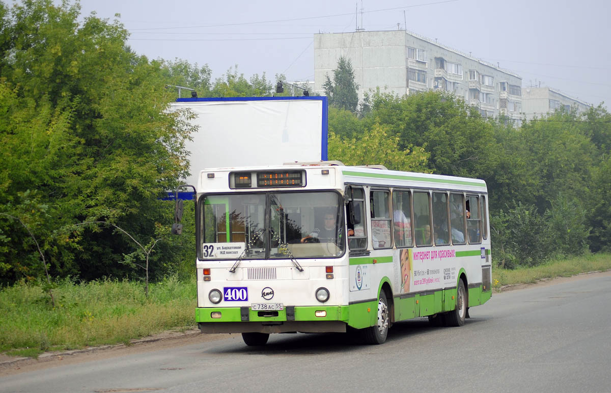 Omsk, LiAZ-5256.45 č. 400