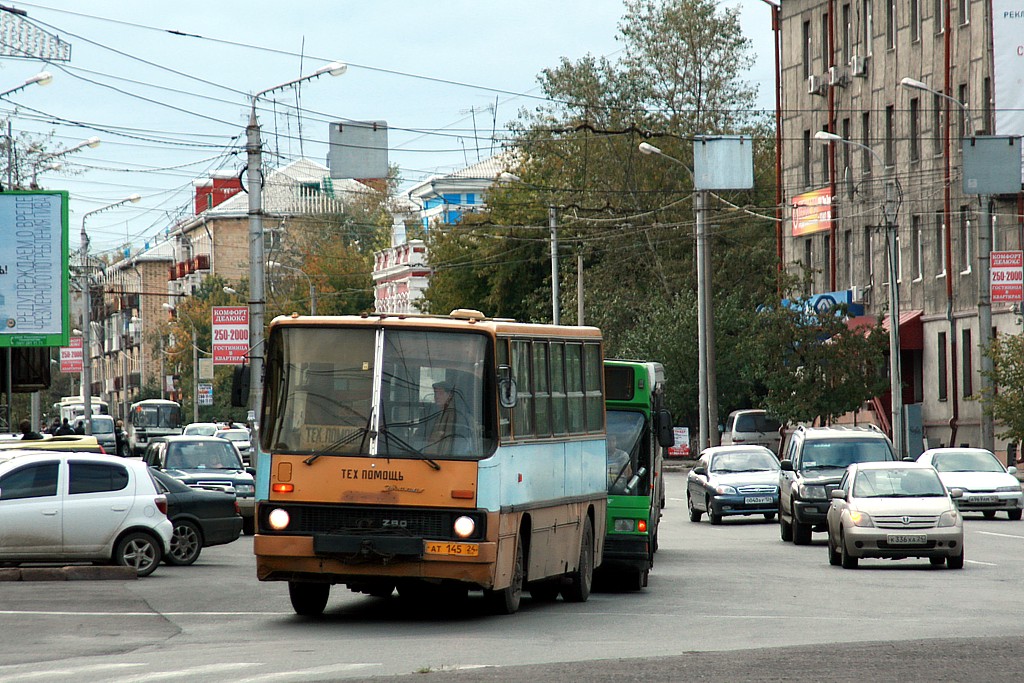 Krasnoyarsk, Ikarus 260 (280) # АТ 145 24