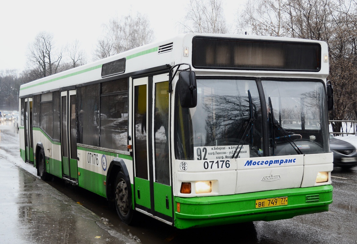 Moscow, MAZ-103.060 nr. 07176