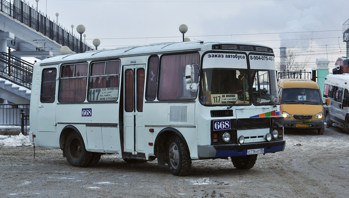 Omsk, PAZ-3205-110 (32050R) nr. 668