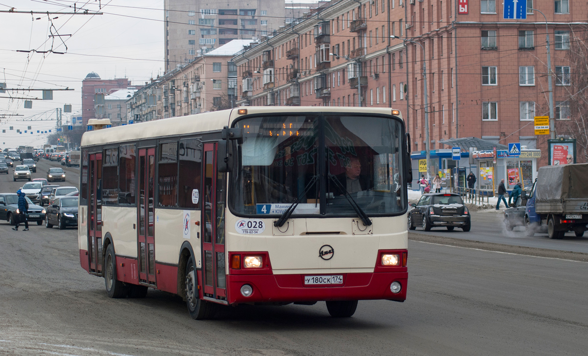Chelyabinsk, LiAZ-5256.53 nr. 028