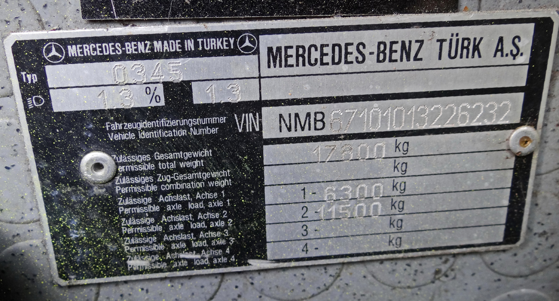 Мец, Mercedes-Benz O345 Ü № 995 ADE 57