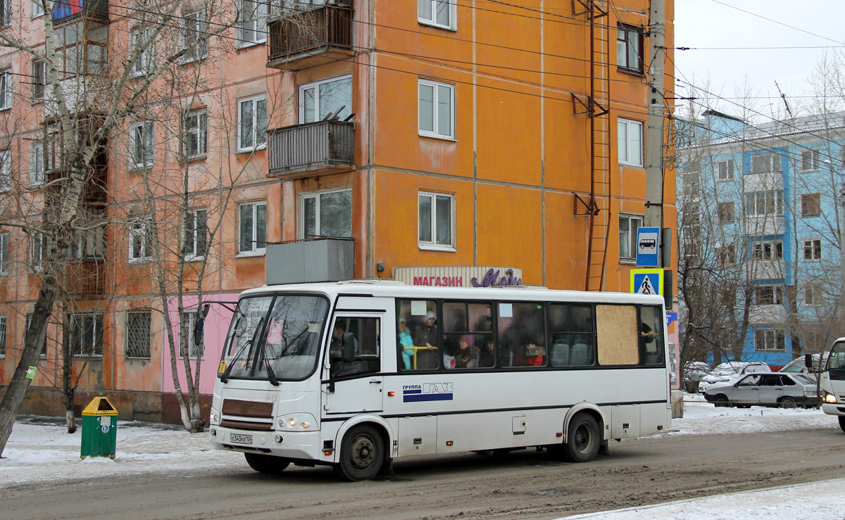 Krasnoyarsk, PAZ-320412-05 (3204CE, CR) # С 343 КЕ 124