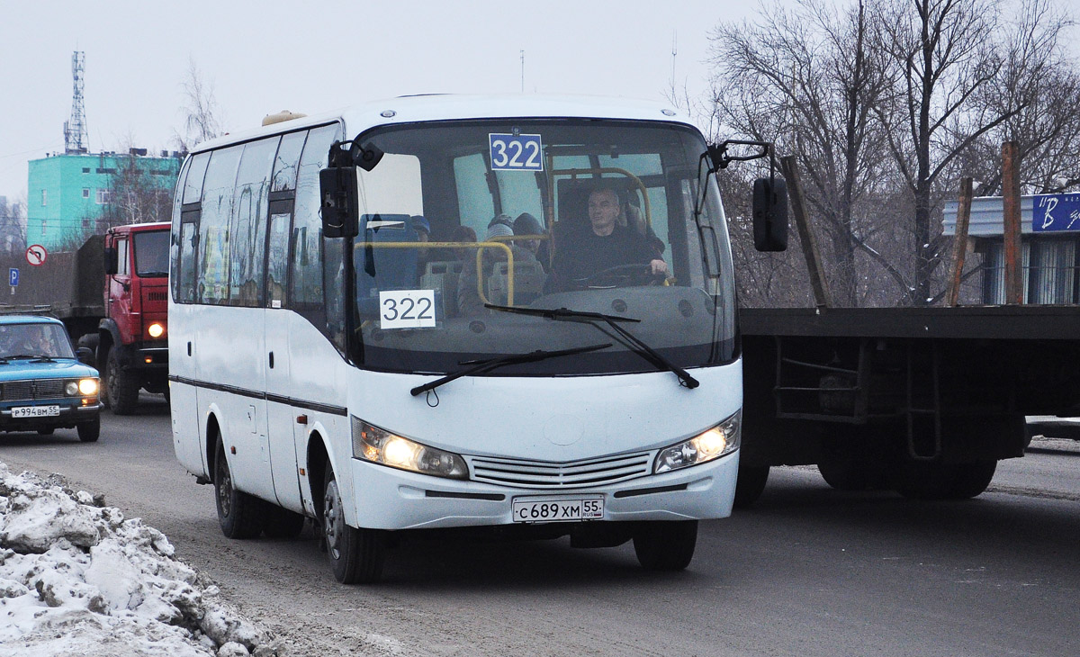 Omsk, Yutong ZK6737D # С 689 ХМ 55
