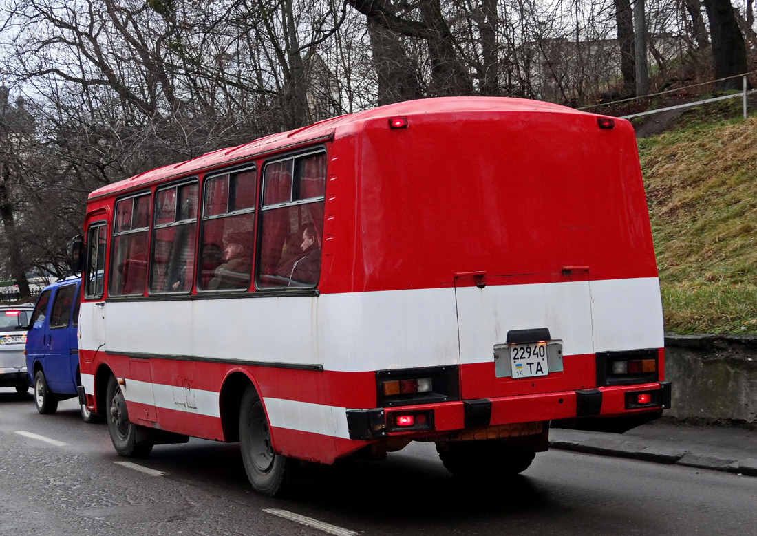 Lviv, PAZ-3205 No. 229-40 ТА