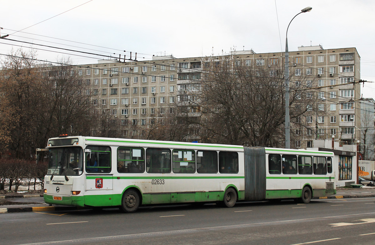 Moscow, LiAZ-6212.01 # 02633