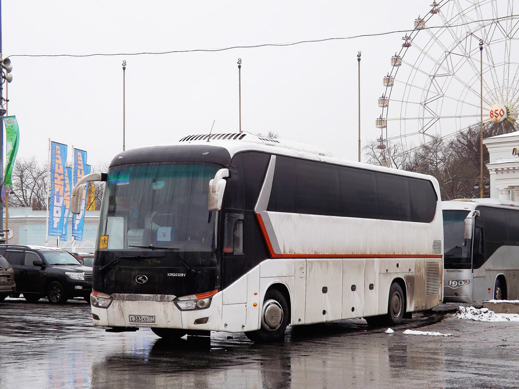 Moscow, King Long XMQ6129Y # Е 383 КЕ 77