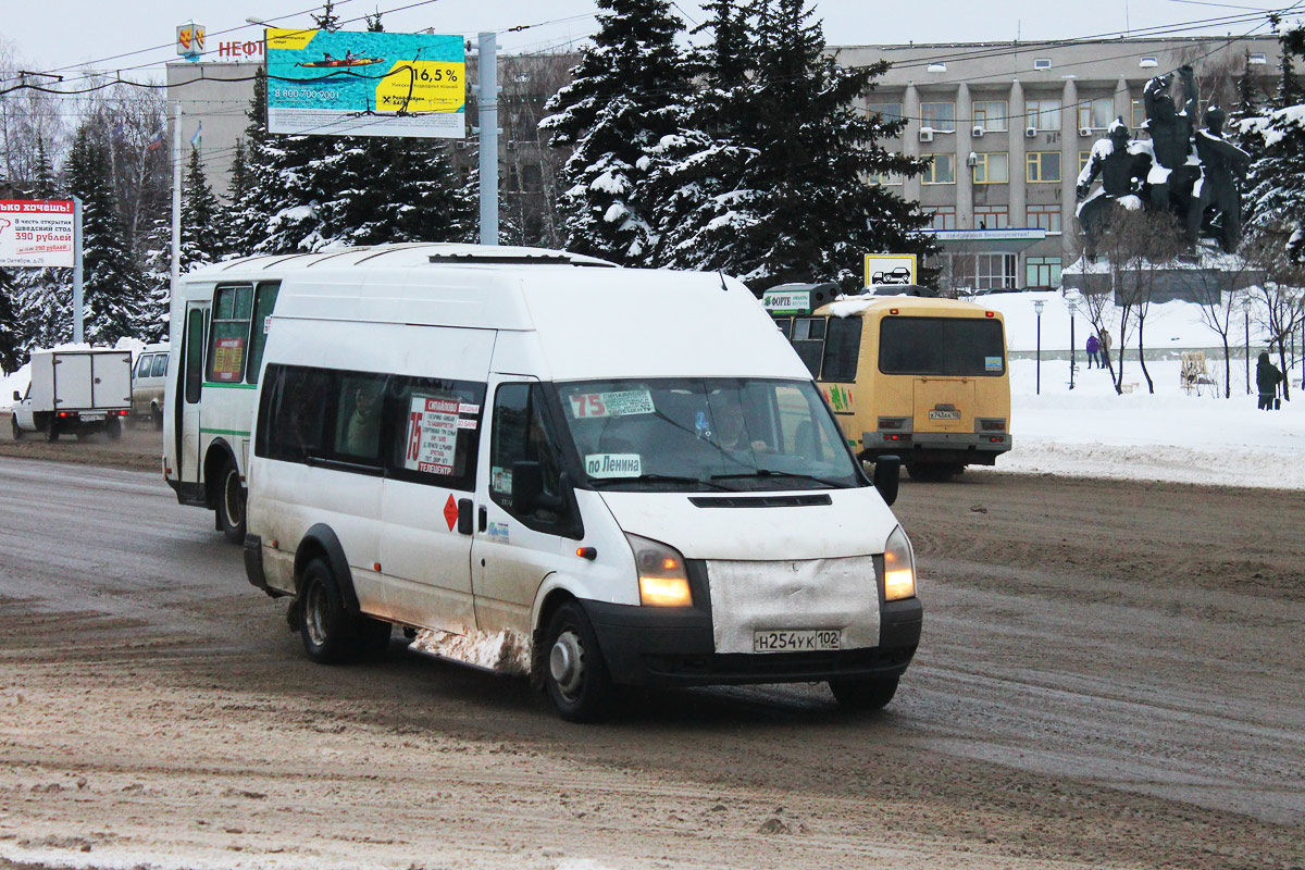 Ufa, Nizhegorodets-222702 (Ford Transit) # Н 254 УК 102