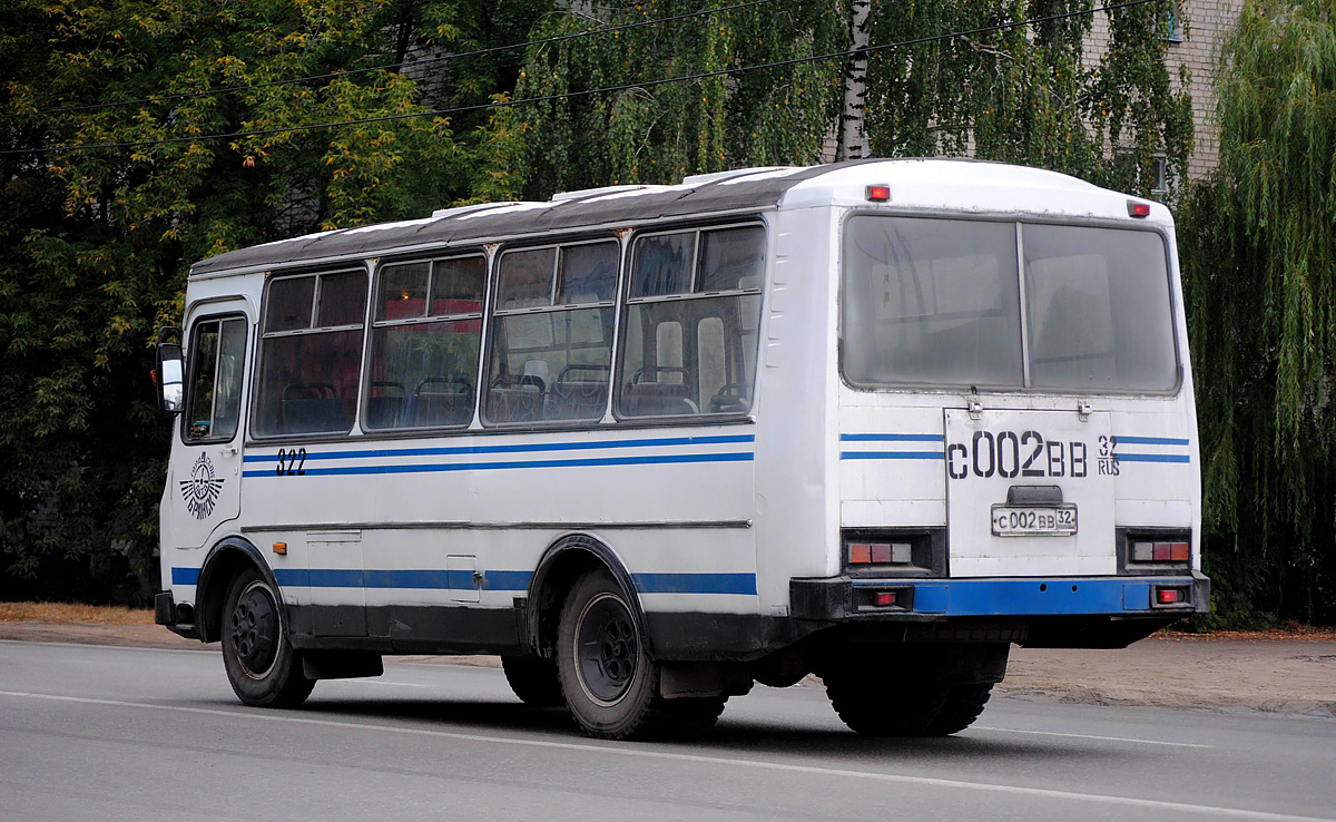 Брянск, ПАЗ-3205-110 (32050R) № 322