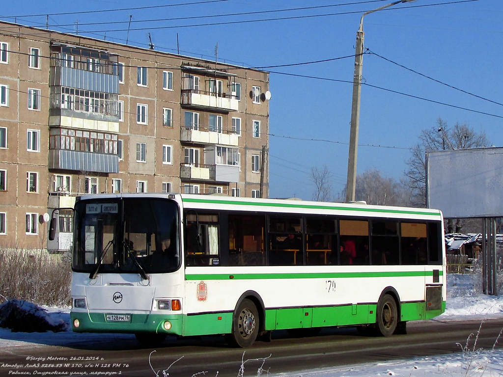 Rybinsk, LiAZ-5256.53 Nr. 170
