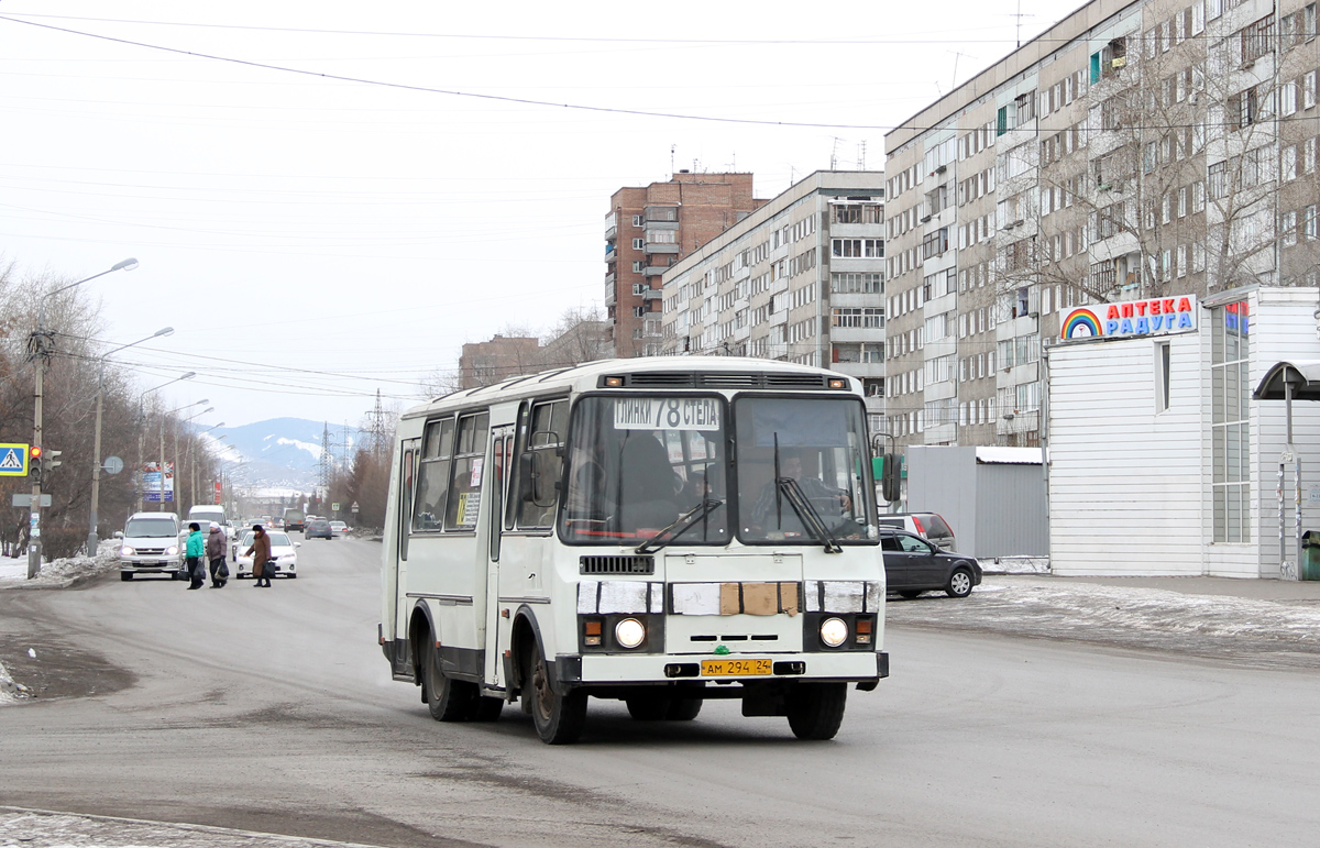 Krasnoyarsk, PAZ-3205-110 (32050R) No. АМ 294 24