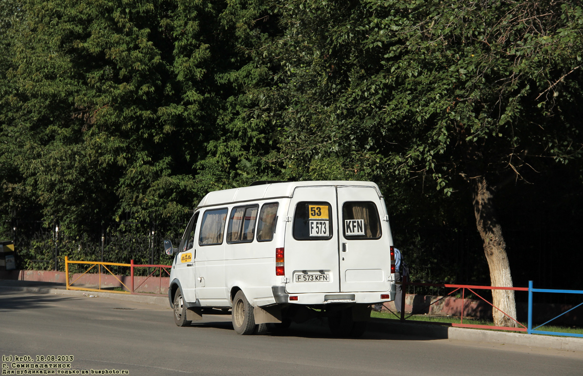 Semey, GAZ-322132 # F 573 KFN