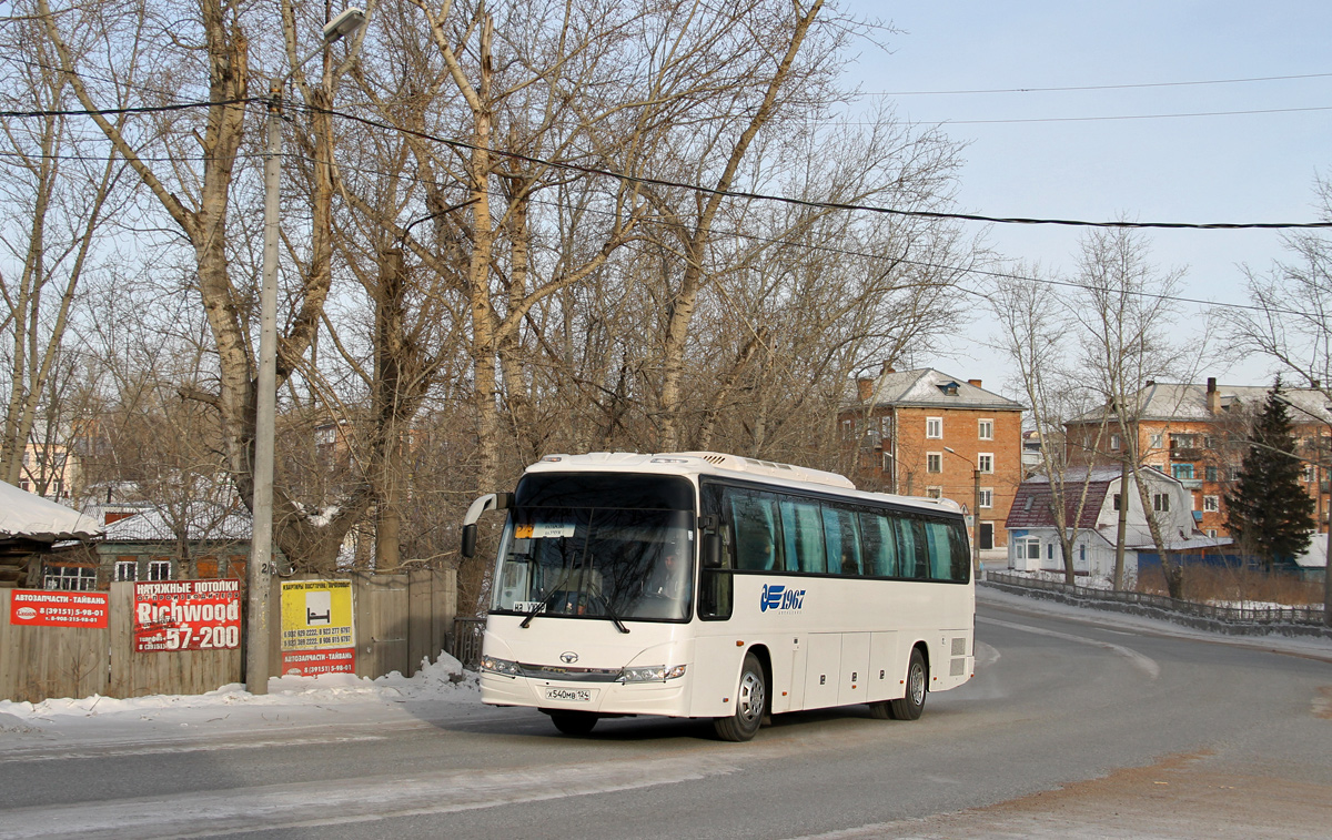 Krasnoyarsk, Daewoo BH120F # Х 540 МВ 124