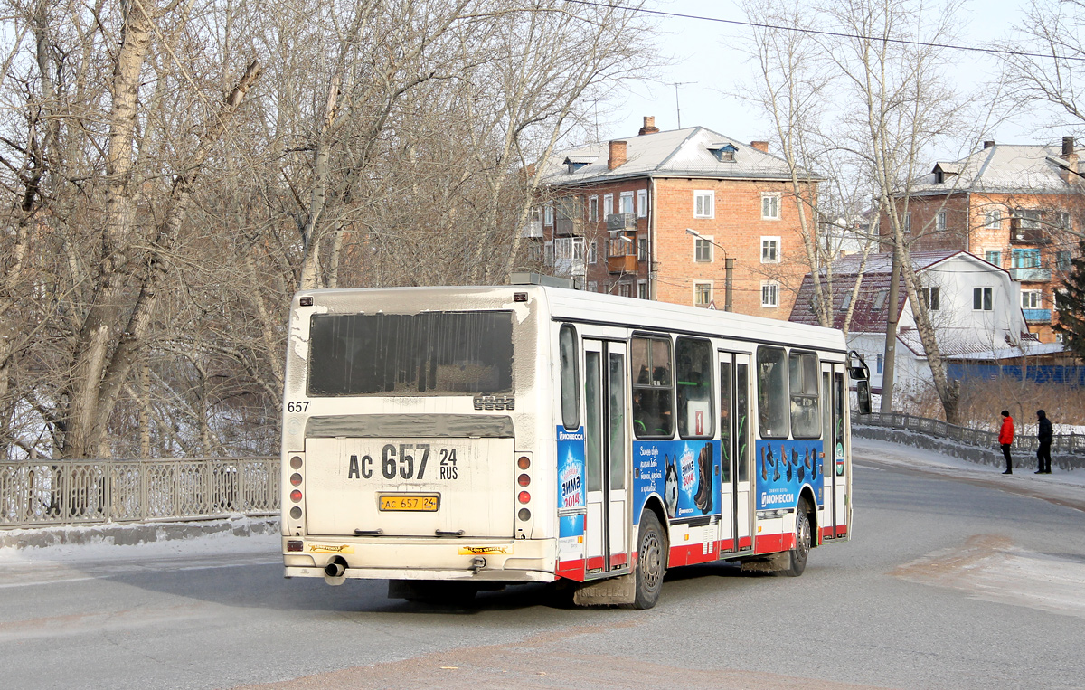 Achinsk, LiAZ-5256.45 No. 657